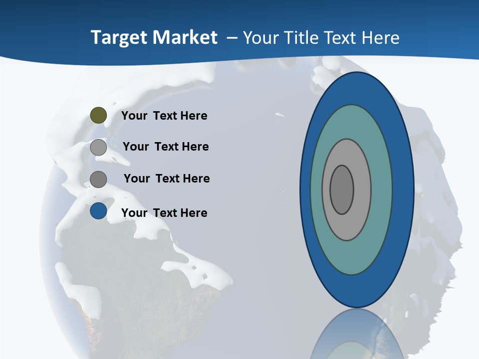 Nature Christmas Isolated PowerPoint Template