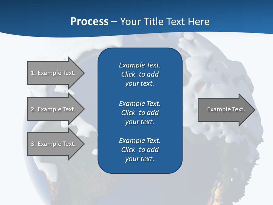 Nature Christmas Isolated PowerPoint Template