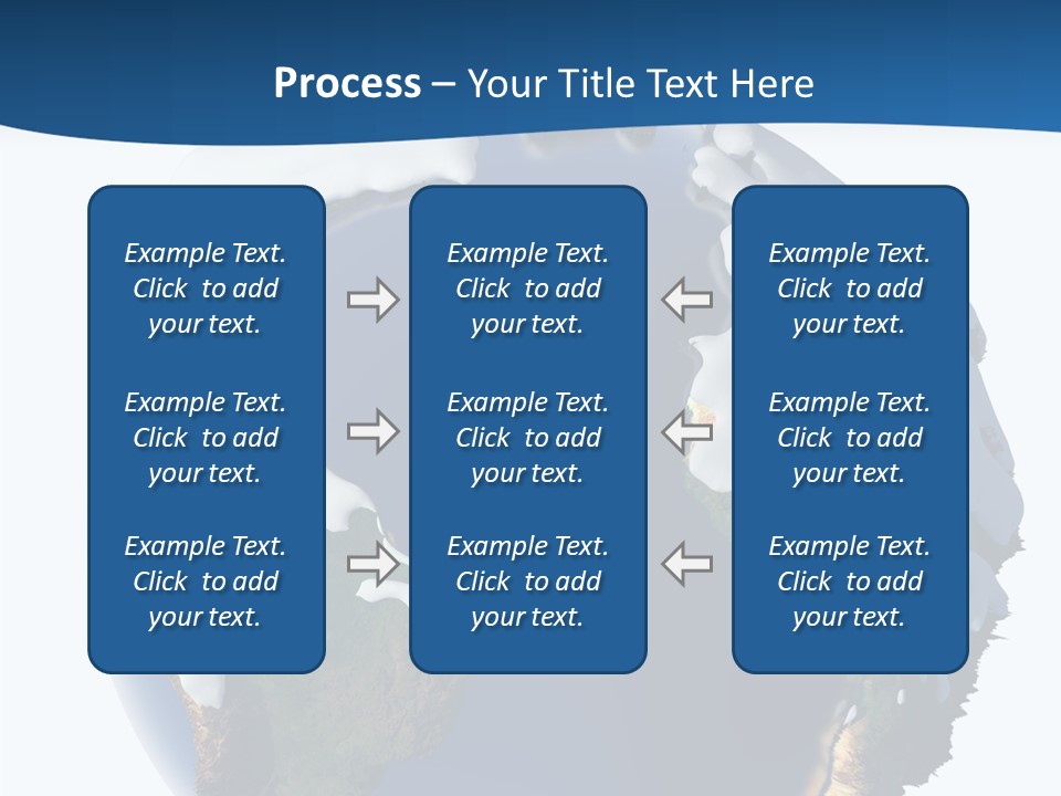 Nature Christmas Isolated PowerPoint Template