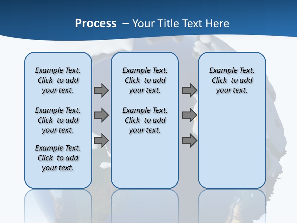 Nature Christmas Isolated PowerPoint Template