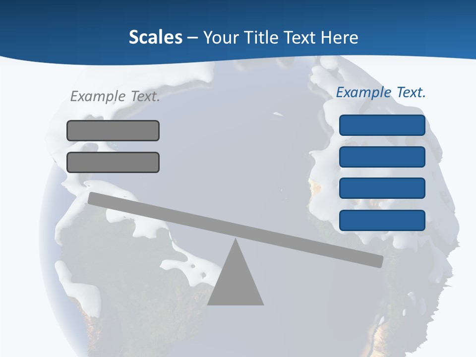 Nature Christmas Isolated PowerPoint Template