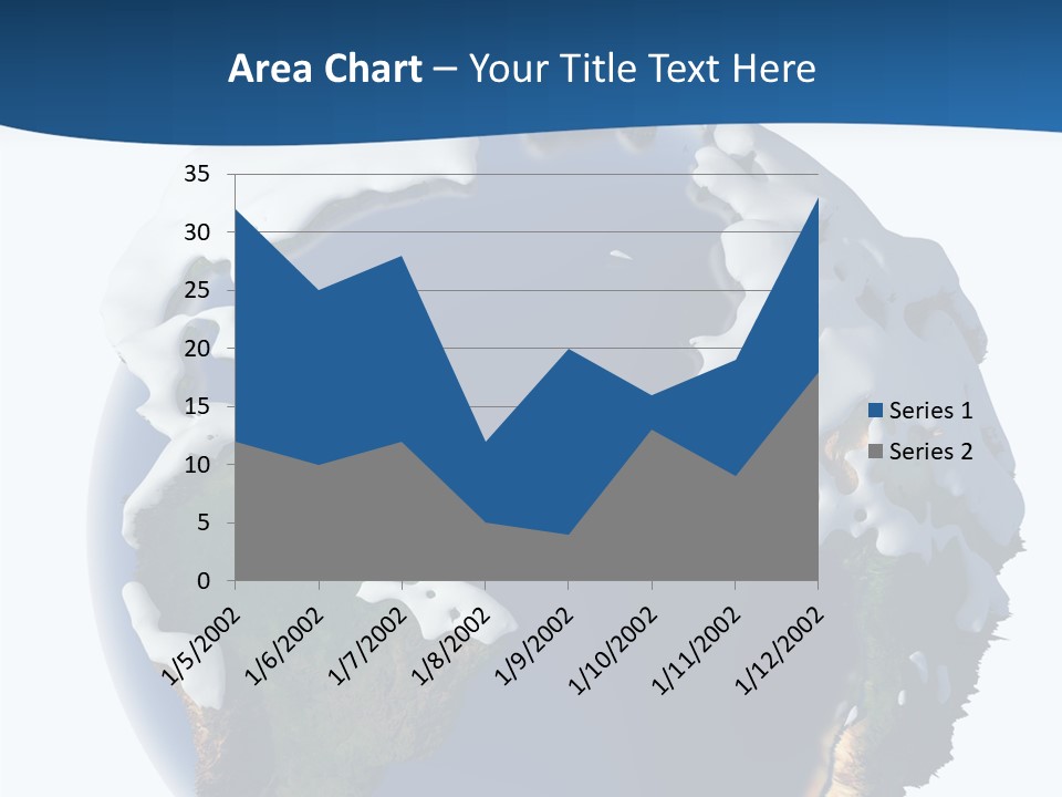 Nature Christmas Isolated PowerPoint Template