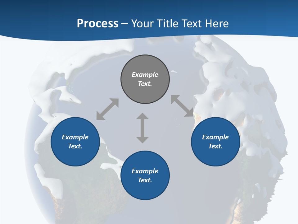 Nature Christmas Isolated PowerPoint Template