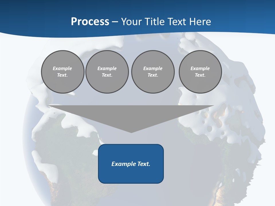 Nature Christmas Isolated PowerPoint Template