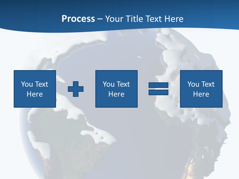 Nature Christmas Isolated PowerPoint Template