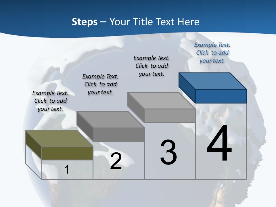 Nature Christmas Isolated PowerPoint Template