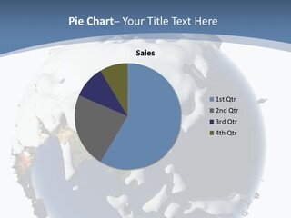 Frost Snowdrifts Idea PowerPoint Template