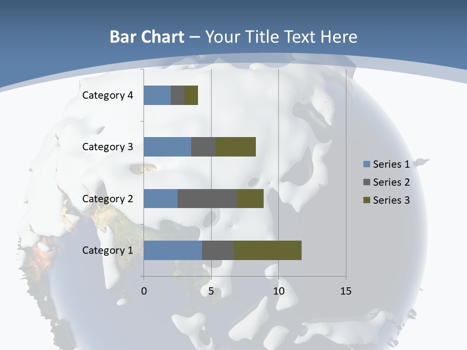 Frost Snowdrifts Idea PowerPoint Template