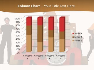 Courier Cardboard Frame PowerPoint Template