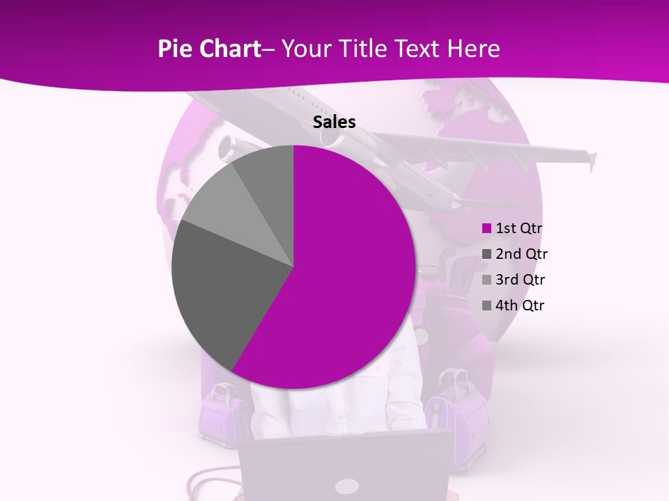 Check In Click White PowerPoint Template