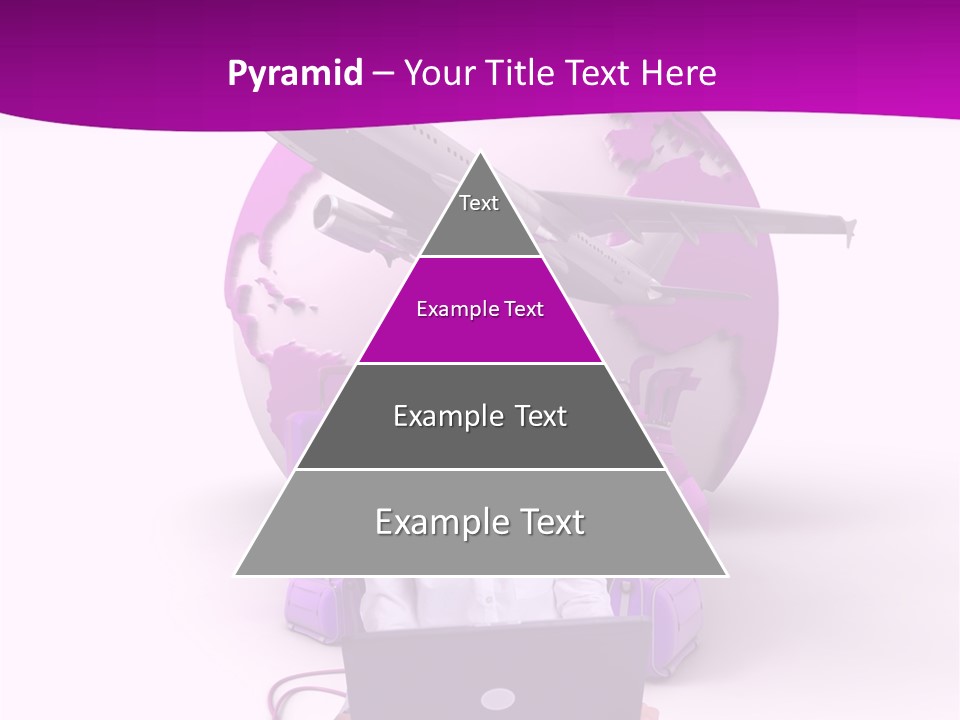Check In Click White PowerPoint Template