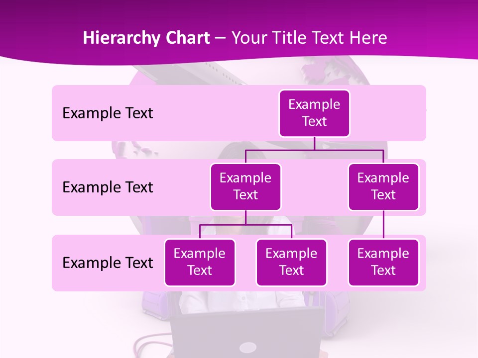 Check In Click White PowerPoint Template