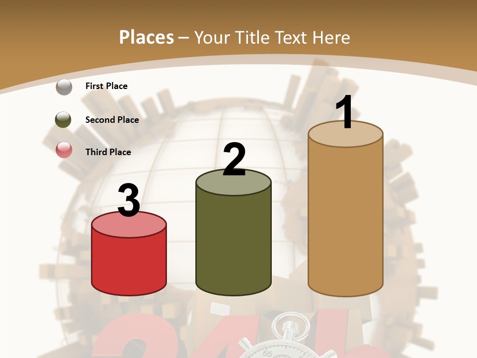 Cardboard World Speed PowerPoint Template