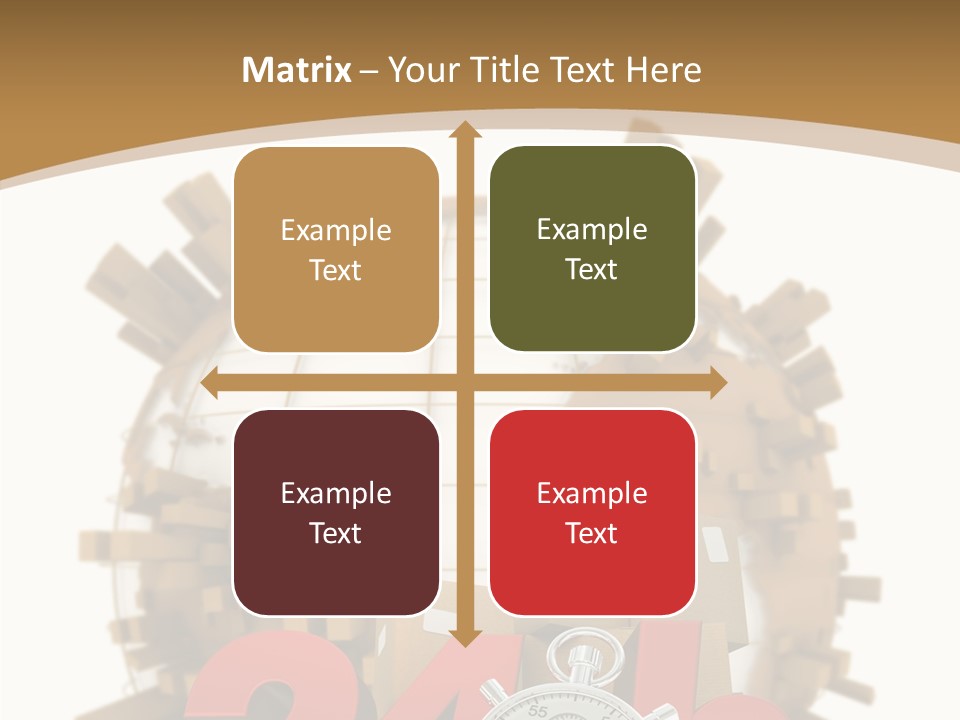 Cardboard World Speed PowerPoint Template