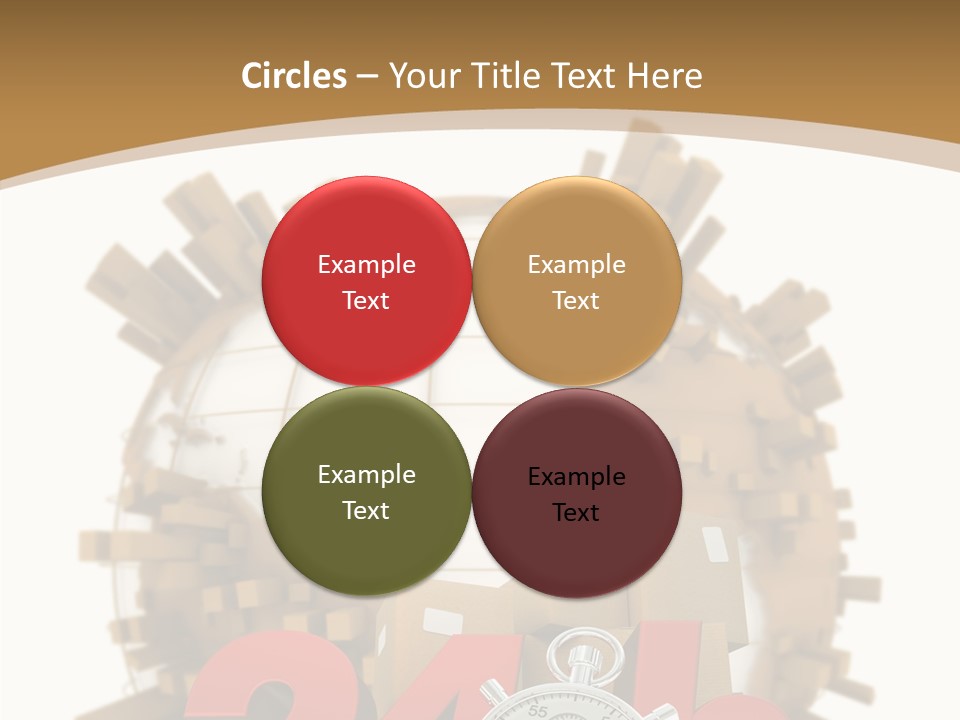 Cardboard World Speed PowerPoint Template