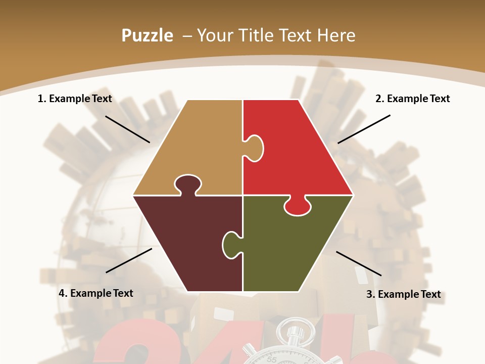 Cardboard World Speed PowerPoint Template