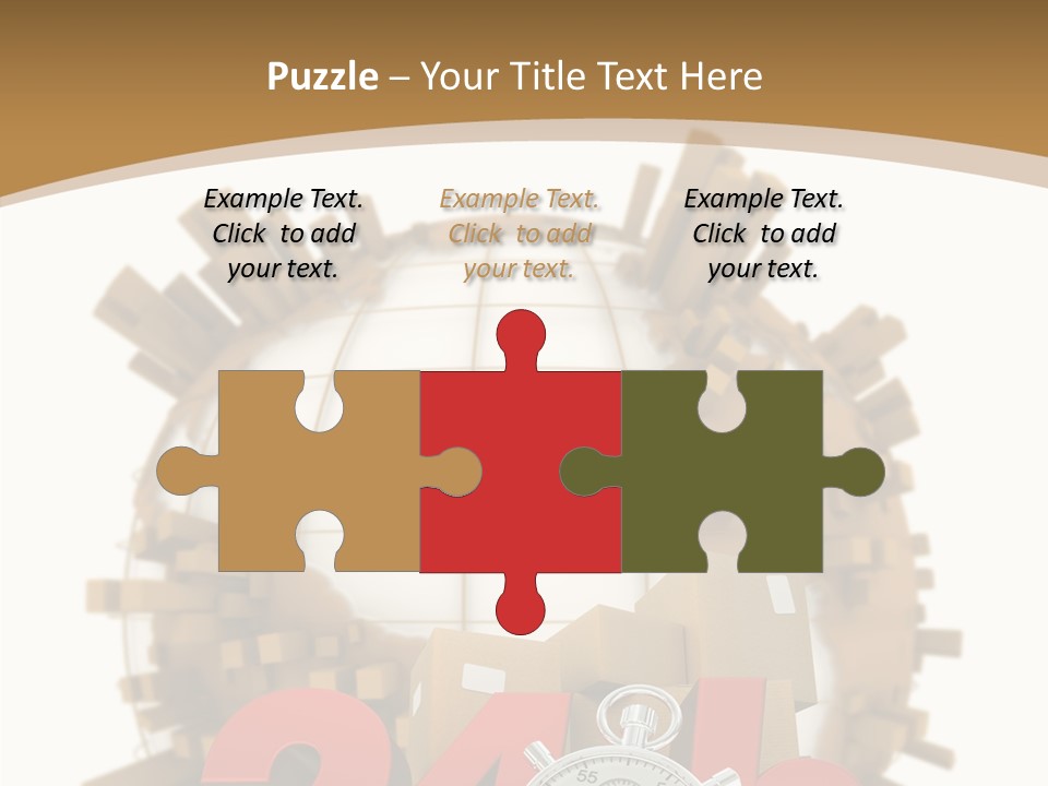 Cardboard World Speed PowerPoint Template