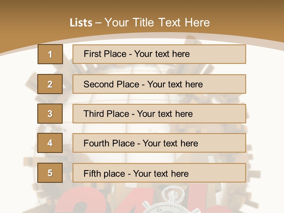 Cardboard World Speed PowerPoint Template