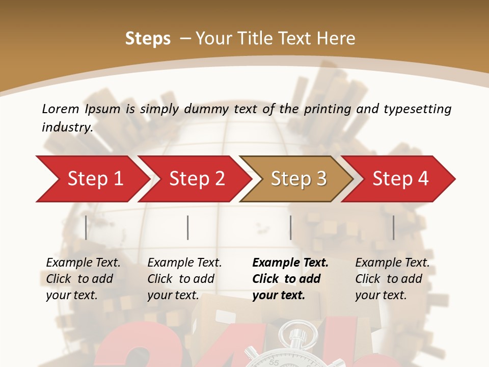 Cardboard World Speed PowerPoint Template