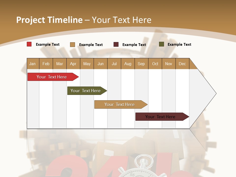 Cardboard World Speed PowerPoint Template