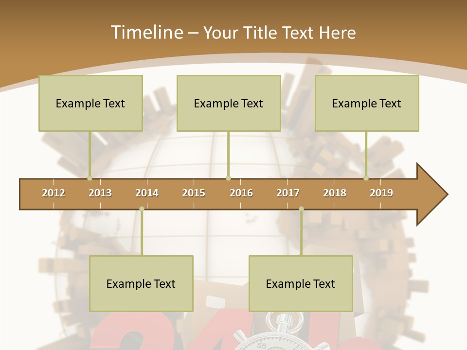 Cardboard World Speed PowerPoint Template