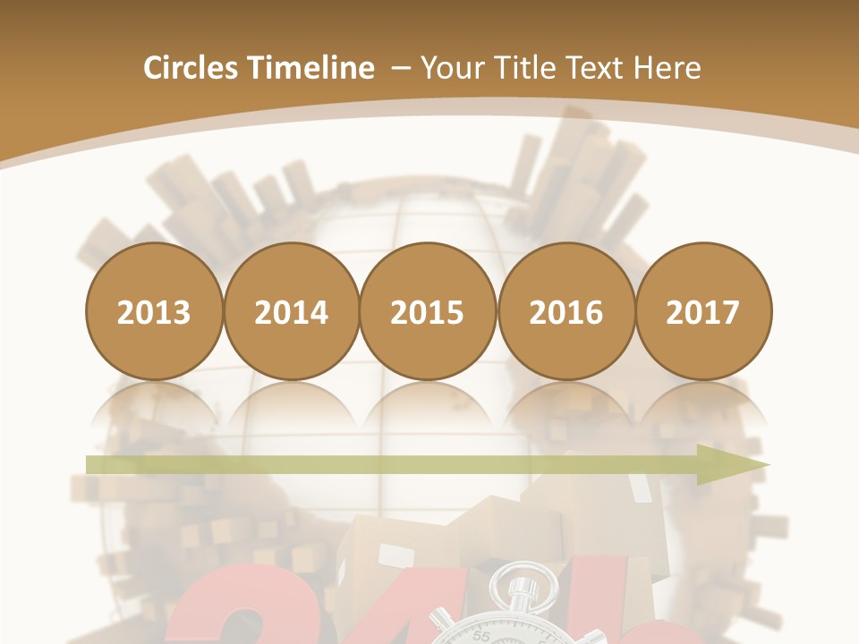 Cardboard World Speed PowerPoint Template