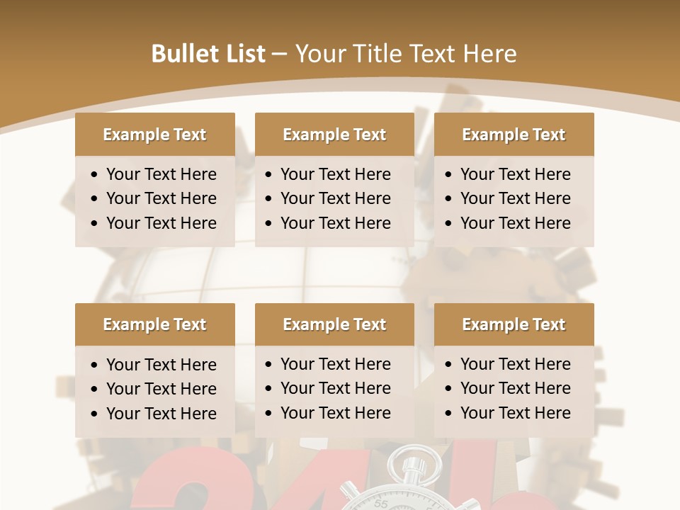 Cardboard World Speed PowerPoint Template