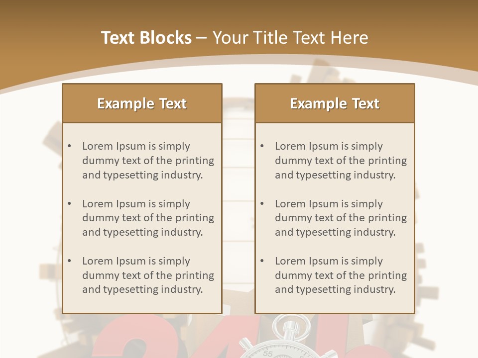 Cardboard World Speed PowerPoint Template