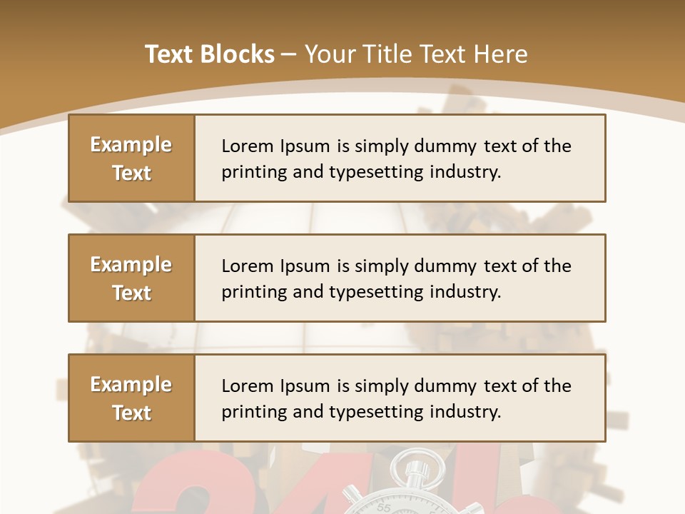 Cardboard World Speed PowerPoint Template