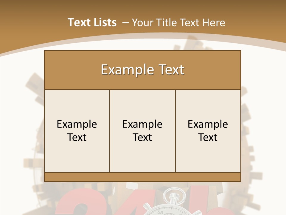 Cardboard World Speed PowerPoint Template