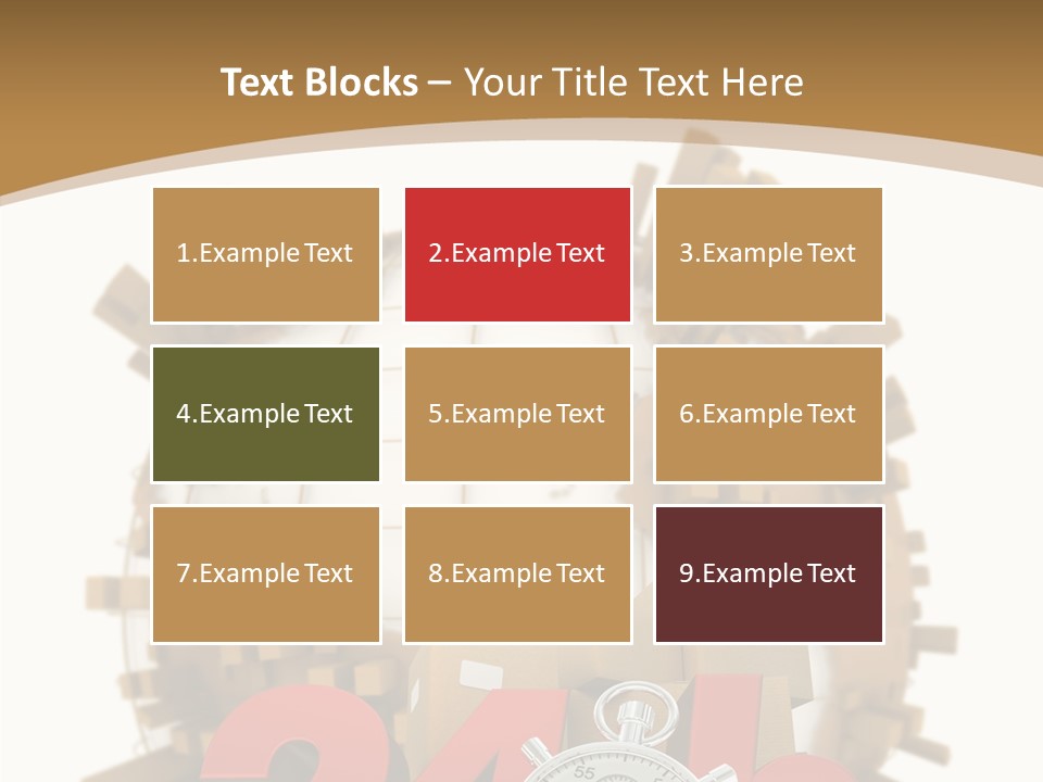 Cardboard World Speed PowerPoint Template