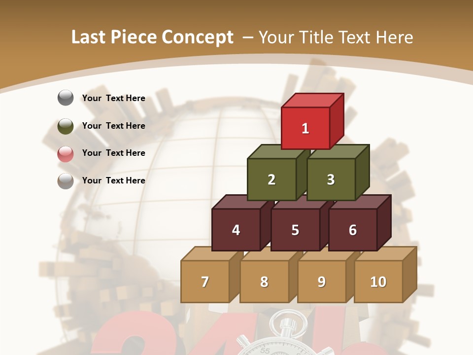 Cardboard World Speed PowerPoint Template