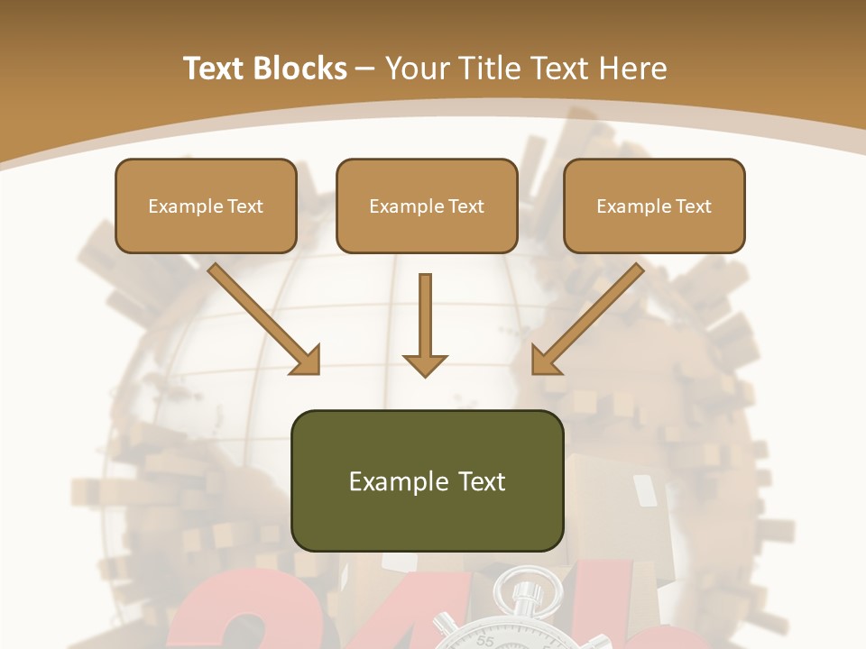 Cardboard World Speed PowerPoint Template