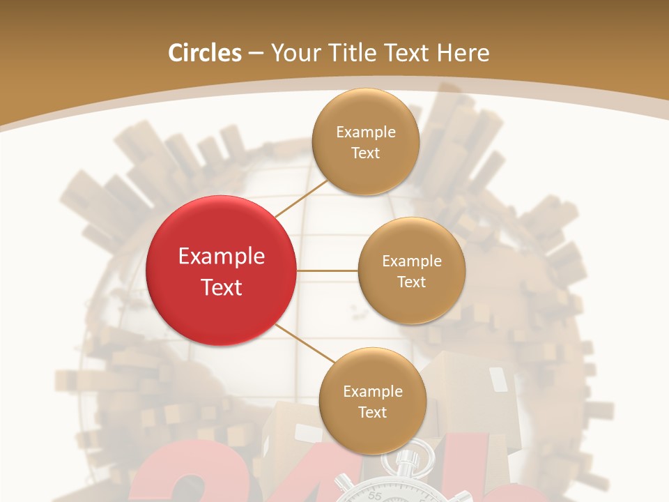 Cardboard World Speed PowerPoint Template