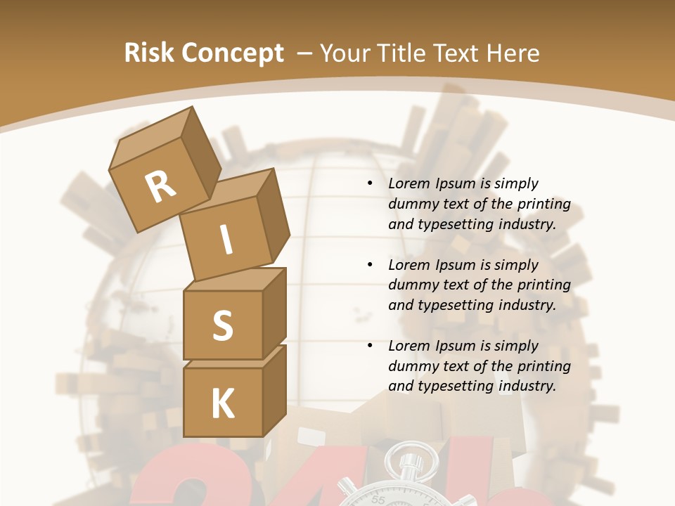 Cardboard World Speed PowerPoint Template