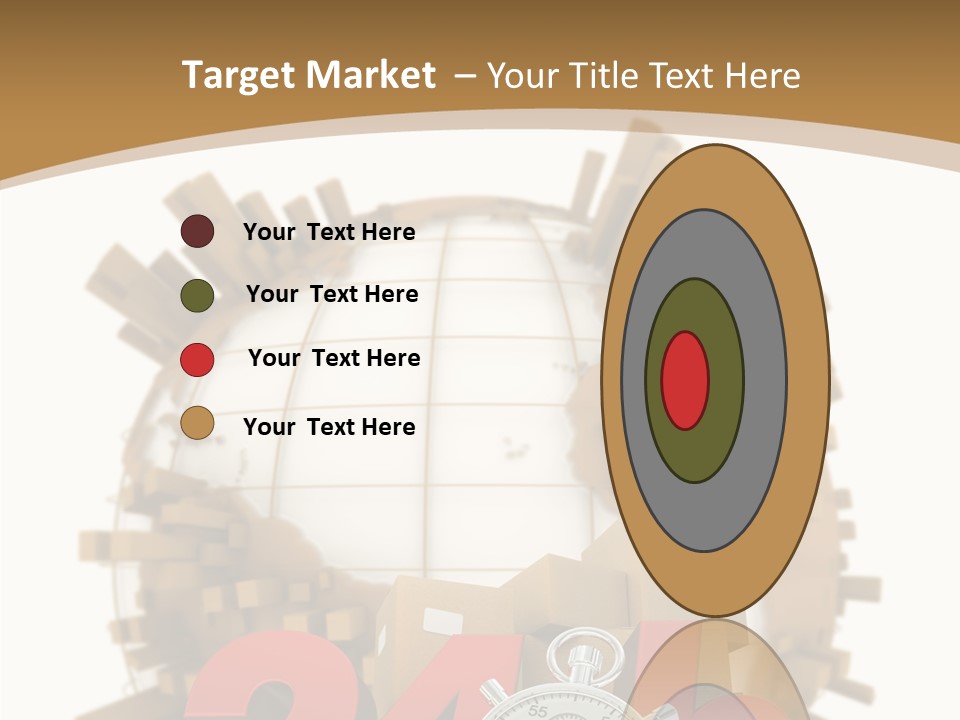 Cardboard World Speed PowerPoint Template