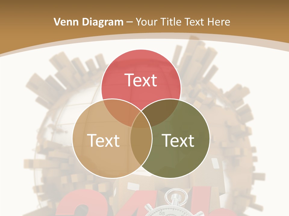 Cardboard World Speed PowerPoint Template