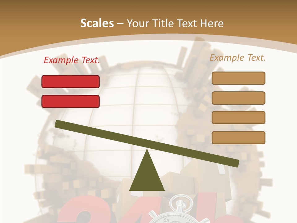 Cardboard World Speed PowerPoint Template