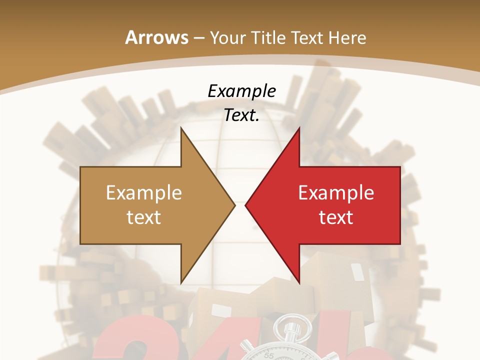Cardboard World Speed PowerPoint Template
