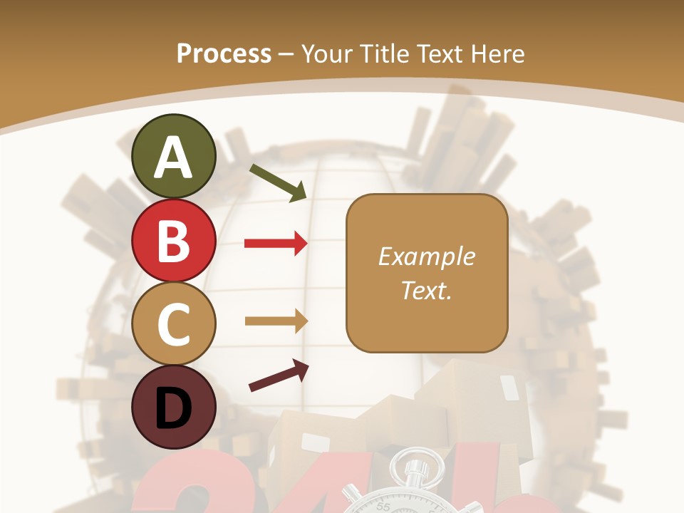 Cardboard World Speed PowerPoint Template