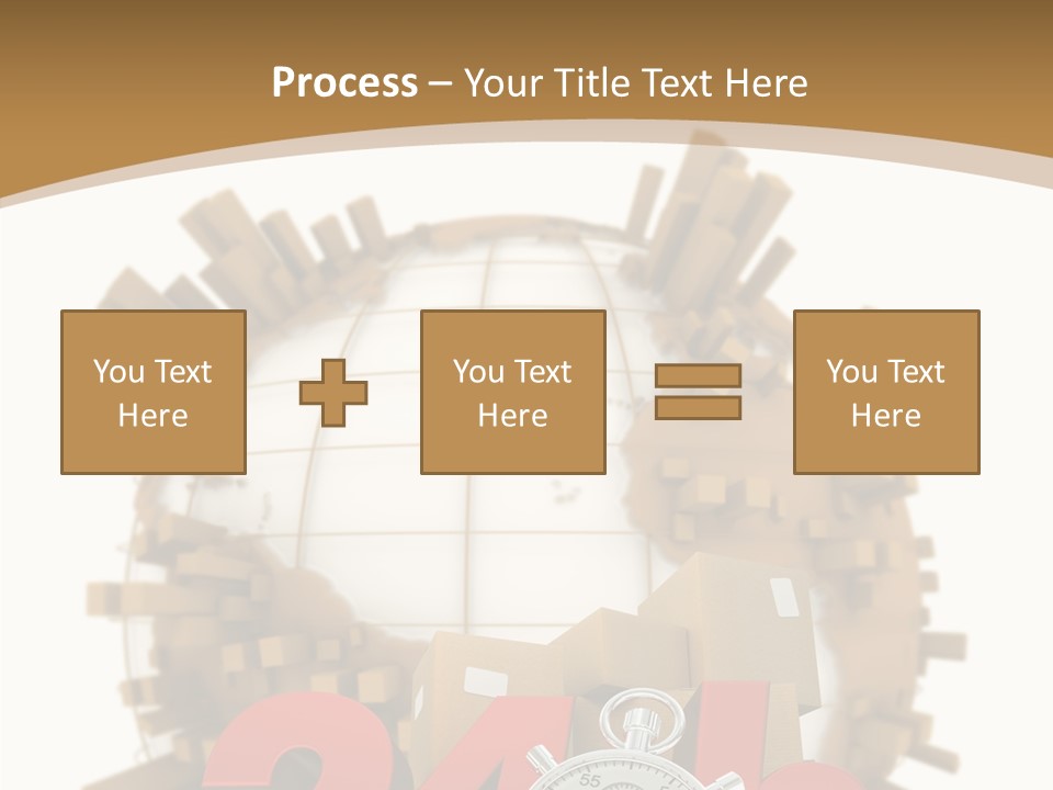 Cardboard World Speed PowerPoint Template