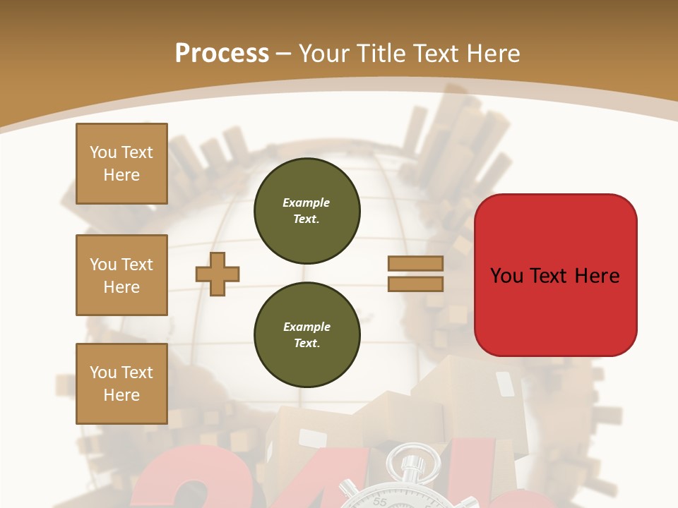 Cardboard World Speed PowerPoint Template