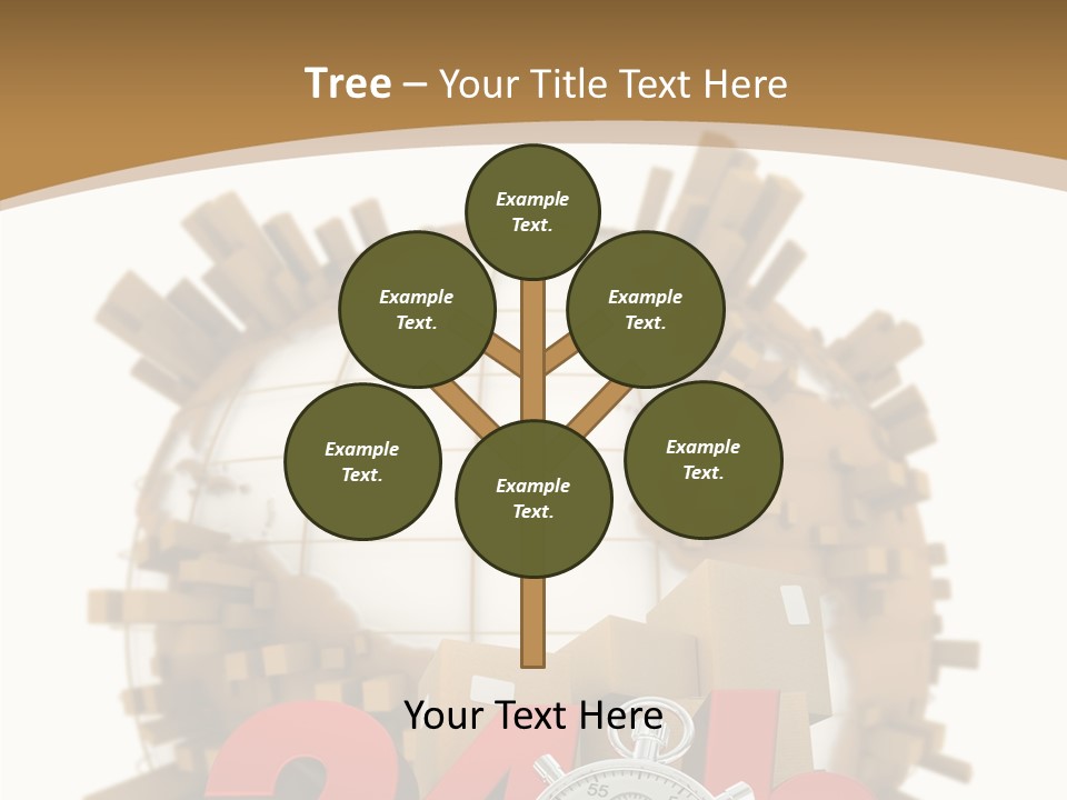 Cardboard World Speed PowerPoint Template