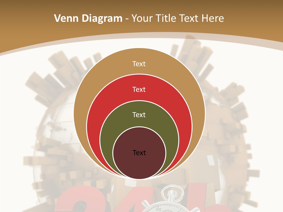 Cardboard World Speed PowerPoint Template