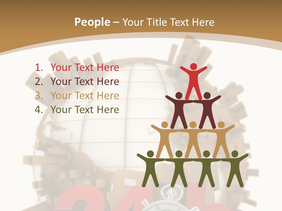 Cardboard World Speed PowerPoint Template