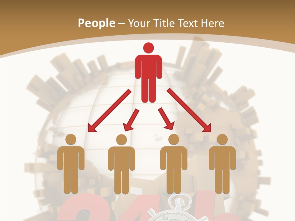 Cardboard World Speed PowerPoint Template