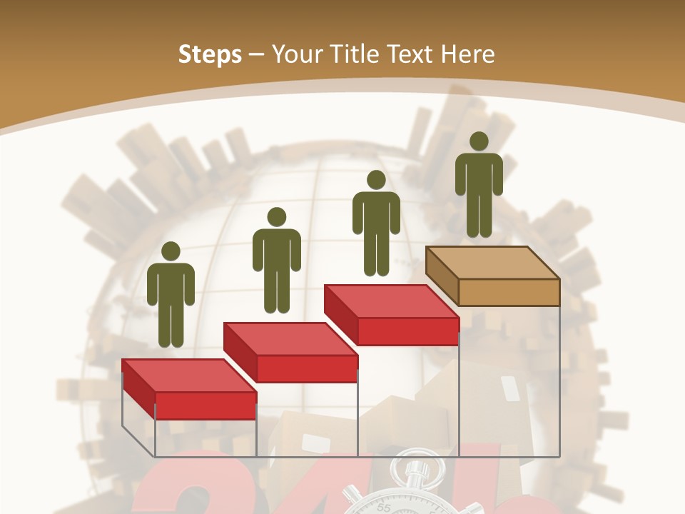 Cardboard World Speed PowerPoint Template