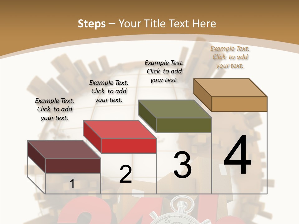 Cardboard World Speed PowerPoint Template
