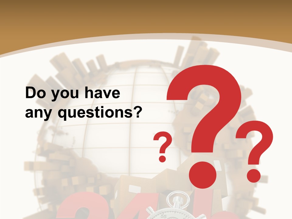 Cardboard World Speed PowerPoint Template