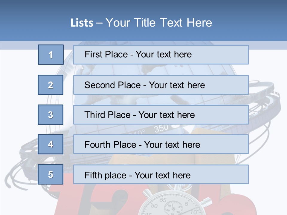Urgency Package Delivering PowerPoint Template